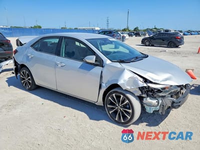Czwarte zdjęcie samochodu z boku: 2019 TOYOTA COROLLA SE VIN:2T1BURHE6KC240065 - miniatura