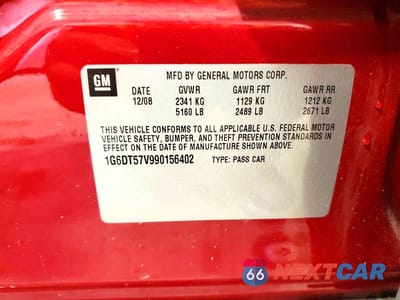 Zdjęcie 12 z 12 samochodu: 2009 CADILLAC CTS HI FEATURE V6 VIN:1G6DT57V990156402 - miniatura