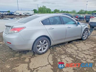 Trzecie zdjęcie samochodu z tyłu: 2012 ACURA TL VIN:19UUA8F50CA014481 - miniatura
