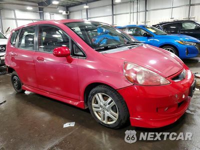 Czwarte zdjęcie samochodu z boku: 2007 HONDA FIT S VIN:JHMGD38607S053016 - miniatura
