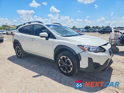 Czwarte zdjęcie samochodu z boku: 2021 SUBARU CROSSTREK PREMIUM VIN:JF2GTAEC9M8259562 - miniatura