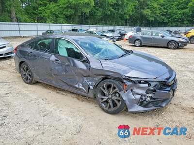 Czwarte zdjęcie samochodu z boku: 2021 HONDA CIVIC SPORT VIN:2HGFC2F84MH552081 - miniatura