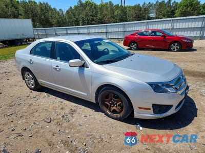 Czwarte zdjęcie samochodu z boku: 2010 FORD FUSION SE VIN:3FAHP0HA0AR220614 - miniatura