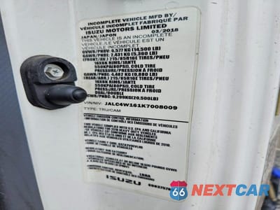 Zdjęcie 14 z 14 samochodu: 2019 ISUZU NPR HD - BOX TRUCK VIN:JALC4W161K7008009 - miniatura