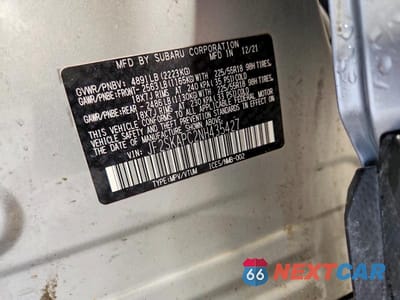 Zdjęcie 13 z 13 samochodu: 2022 SUBARU FORESTER LIMITED VIN:JF2SKAPC2NH435427 - miniatura
