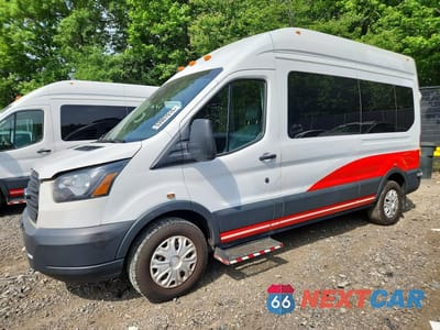 2018 FORD TRANSIT T-350 HANDICAP ACCESSIBLE VAN 1FTBW2XM4JKB55751 - główne zdjęcie licytacji z USA - miniatura