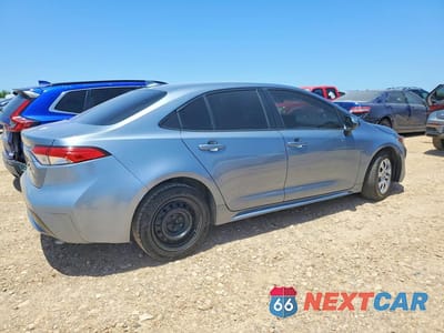 Trzecie zdjęcie samochodu z tyłu: 2022 TOYOTA COROLLA LE VIN:JTDEPMAE8NJ219969 - miniatura