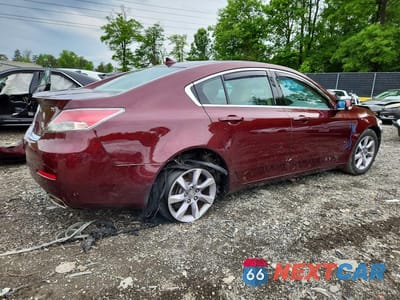 Trzecie zdjęcie samochodu z tyłu: 2013 ACURA TL TECH VIN:19UUA8F57DA011658 - miniatura
