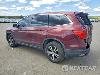 Drugie zdjęcie samochodu z przodu: 2018 HONDA PILOT EXL VIN:5FNYF6H57JB024562 - miniatura