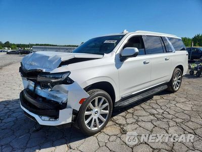 2021 CADILLAC ESCALADE ESV PREMIUM LUXURY PLATINUM 1GYS3MKL9MR277630 - główne zdjęcie licytacji z USA - miniatura