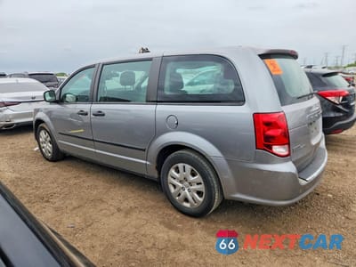 Drugie zdjęcie samochodu z przodu: 2016 DODGE GRAND CARAVAN SE VIN:2C4RDGBG3GR235975 - miniatura