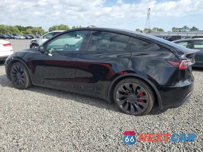 Drugie zdjęcie samochodu z przodu: 2021 TESLA MODEL Y VIN:5YJYGDEF8MF305692 - miniatura