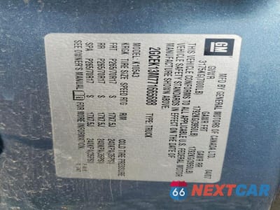 Zdjęcie 13 z 13 samochodu: 2007 CHEVROLET SILVERADO K1500 CREW CAB VIN:2GCEK13M771665688 - miniatura