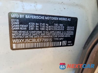 Zdjęcie 13 z 13 samochodu: 2018 BMW X2 XDRIVE28I VIN:WBXYJ5C38JEF79915 - miniatura