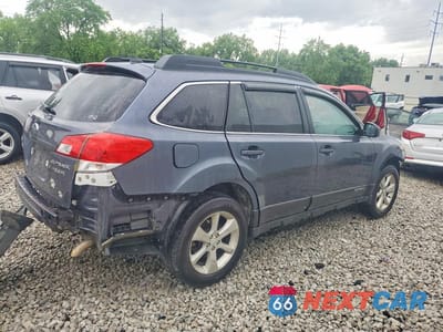 Trzecie zdjęcie samochodu z tyłu: 2014 SUBARU OUTBACK 3.6R LIMITED VIN:4S4BRDMC1E2205697 - miniatura