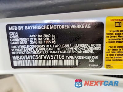 Zdjęcie 13 z 13 samochodu: 2015 BMW X1 SDRIVE28I VIN:WBAVM1C54FVW57108 - miniatura