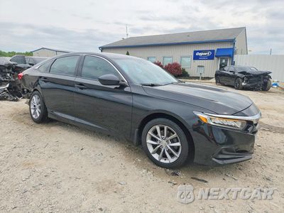 Czwarte zdjęcie samochodu z boku: 2021 HONDA ACCORD LX VIN:1HGCV1F14MA040474 - miniatura