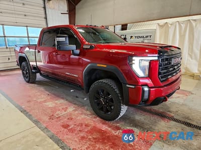 Czwarte zdjęcie samochodu z boku: 2024 GMC SIERRA K2500 AT4 VIN:1GT49PEY7RF259044 - miniatura