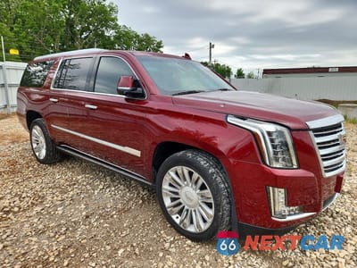Czwarte zdjęcie samochodu z boku: 2017 CADILLAC ESCALADE ESV PLATINUM VIN:1GYS4KKJ9HR130570 - miniatura