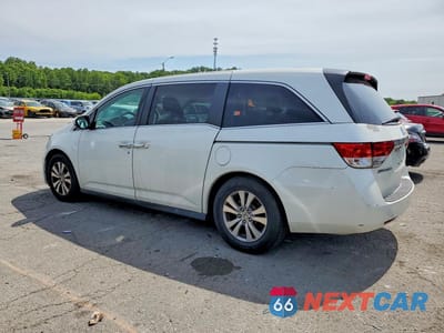 Drugie zdjęcie samochodu z przodu: 2017 HONDA ODYSSEY EXL VIN:5FNRL5H62HB010787 - miniatura