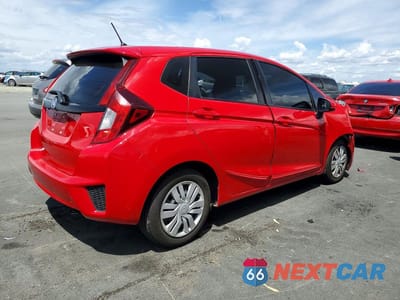 Trzecie zdjęcie samochodu z tyłu: 2017 HONDA FIT LX VIN:JHMGK5H55HS004095 - miniatura