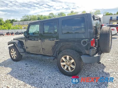 Drugie zdjęcie samochodu z przodu: 2016 JEEP WRANGLER UNLIMITED SAHARA VIN:1C4BJWEG3GL248489 - miniatura
