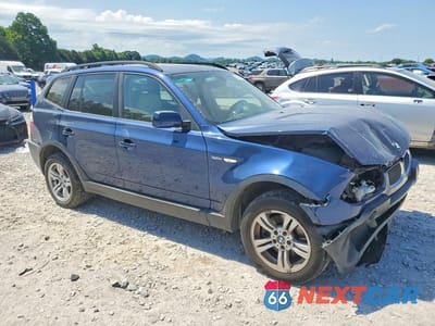 Czwarte zdjęcie samochodu z boku: 2005 BMW X3 3.0I VIN:WBXPA93425WD14256 - miniatura