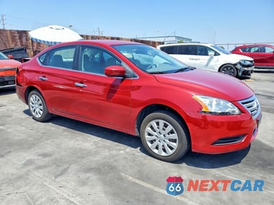 Czwarte zdjęcie samochodu z boku: 2014 NISSAN SENTRA S VIN:3N1AB7AP2EL642008 - miniatura
