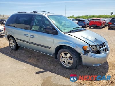 Czwarte zdjęcie samochodu z boku: 2006 DODGE CARAVAN SXT VIN:1D4GP45R16B756042 - miniatura
