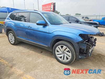 Czwarte zdjęcie samochodu z boku: 2021 VOLKSWAGEN ATLAS SEL VIN:1V2BR2CA0MC535475 - miniatura