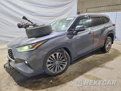2021 TOYOTA HIGHLANDER HYBRID PLATINUM 5TDEBRCH7MS050712 - główne zdjęcie licytacji z USA - miniatura