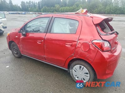 Drugie zdjęcie samochodu z przodu: 2021 MITSUBISHI MIRAGE ES VIN:ML32AUHJ9MH014161 - miniatura