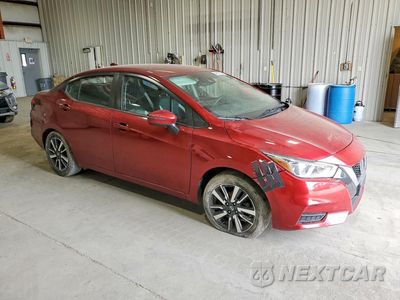 Czwarte zdjęcie samochodu z boku: 2021 NISSAN VERSA SV VIN:3N1CN8EV7ML866999 - miniatura