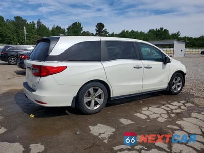 Trzecie zdjęcie samochodu z tyłu: 2019 HONDA ODYSSEY EXL VIN:5FNRL6H75KB102353 - miniatura
