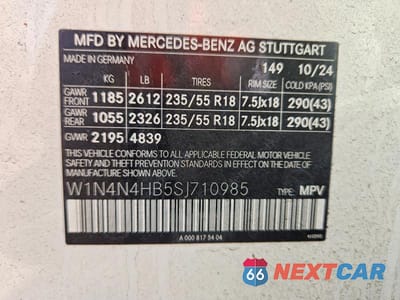 Zdjęcie 13 z 13 samochodu: 2025 MERCEDES-BENZ GLA 250 4MATIC VIN:W1N4N4HB5SJ710985 - miniatura