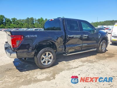 Trzecie zdjęcie samochodu z tyłu: 2025 FORD F150 XLT VIN:1FTFW3L52SKE53058 - miniatura