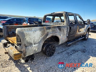 Trzecie zdjęcie samochodu z tyłu: 2013 FORD F350 SUPER DUTY VIN:1FT8W3BT6DEB66557 - miniatura