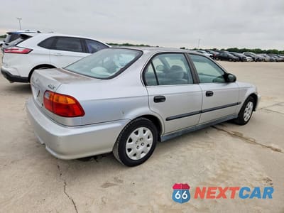 Trzecie zdjęcie samochodu z tyłu: 1999 HONDA CIVIC LX VIN:1HGEJ6672XL043291 - miniatura