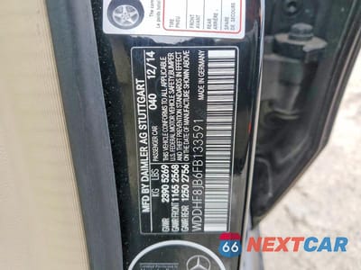 Zdjęcie 12 z 12 samochodu: 2015 MERCEDES-BENZ E 350 4MATIC VIN:WDDHF8JB6FB133591 - miniatura