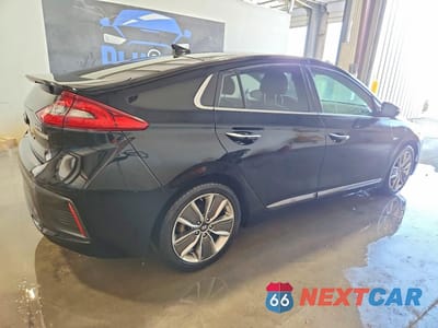 Trzecie zdjęcie samochodu z tyłu: 2018 HYUNDAI IONIQ LIMITED VIN:KMHC85LC1JU071657 - miniatura