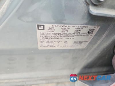 Zdjęcie 14 z 14 samochodu: 2012 GMC TERRAIN SLE VIN:2GKALSEK2C6242130 - miniatura