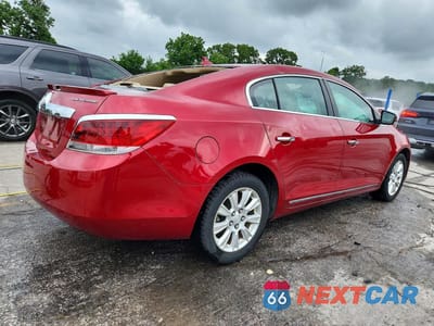 Trzecie zdjęcie samochodu z tyłu: 2012 BUICK LACROSSE VIN:1G4GC5ERXCF250613 - miniatura