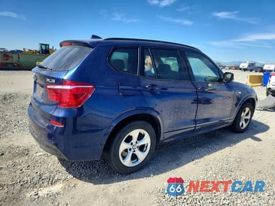 Trzecie zdjęcie samochodu z tyłu: 2014 BMW X3 XDRIVE35I VIN:5UXWX7C55E0E81765 - miniatura