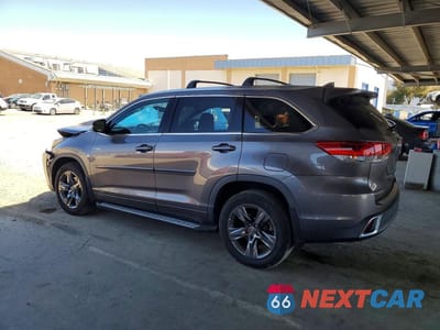 Drugie zdjęcie samochodu z przodu: 2017 TOYOTA HIGHLANDER HYBRID LIMITED PLATINUM VIN:5TDDGRFH3HS036532 - miniatura
