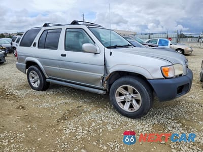 Czwarte zdjęcie samochodu z boku: 2002 NISSAN PATHFINDER SE VIN:JN8DR09YX2W713900 - miniatura