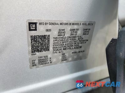 Zdjęcie 13 z 13 samochodu: 2020 GMC TERRAIN SLE VIN:3GKALMEV0LL319238 - miniatura