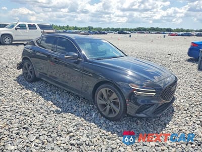 Czwarte zdjęcie samochodu z boku: 2023 GENESIS G70 2.0T VIN:KMTG34TA2PU114961 - miniatura