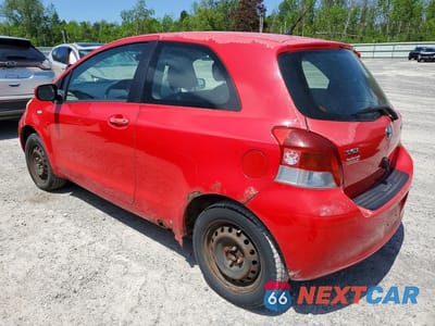Drugie zdjęcie samochodu z przodu: 2009 TOYOTA YARIS BASE VIN:JTDJT903X95237122 - miniatura