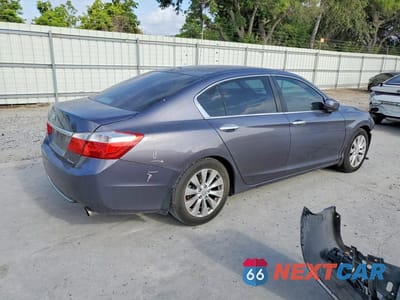 Trzecie zdjęcie samochodu z tyłu: 2015 HONDA ACCORD EXL VIN:1HGCR2F83FA154797 - miniatura