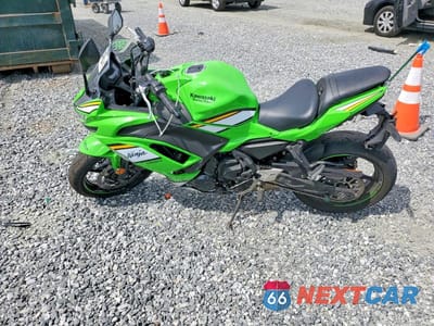 Trzecie zdjęcie samochodu z tyłu: 2025 KAWASAKI EX650 P VIN:ML5EXEP11SDAF8345 - miniatura